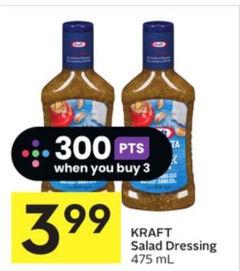 Foodland Kraft salad dressing 475 ml offer