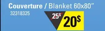 Sushi Shop Charlevoix blanket 60x80" offer