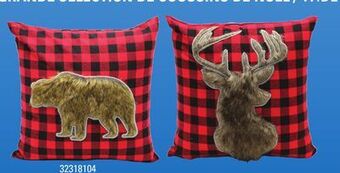 Sushi Shop Wide selection of xmas cushions 18 x 18" offer