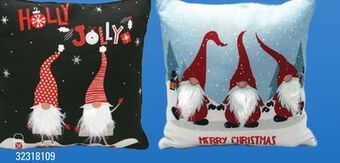 Sushi Shop Wide selection xmas cushion 18 x 18" offer