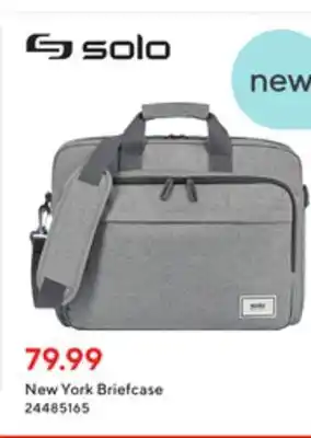 Staples Solo new york briefcase offer