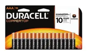Staples Duracell™ alkaline batteries, aaa offer