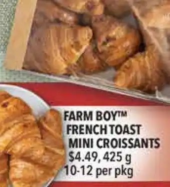 Farm Boy Farm boy™ french toast mini croissants offer
