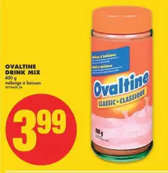 No Frills Ovaltine drink mix, 400 g offer
