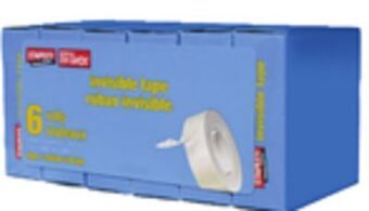 Staples Staples invisible tape, boxed, 6 pk offer