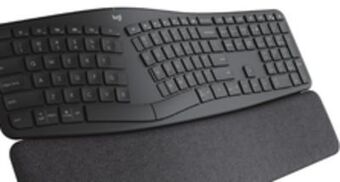 Staples Logitech ergo k860 wireless ergonomic keyboard offer
