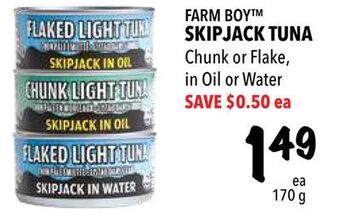 Farm Boy Farm boy™ skipjack tuna offer
