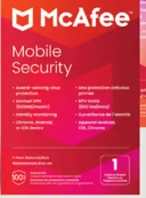 Staples Mcafee mobile security offer