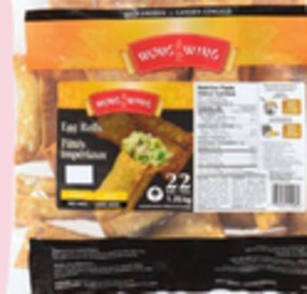 Giant Tiger Wong wing chicken egg rolls offer