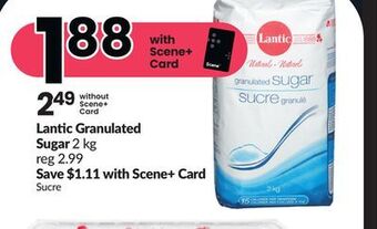 FreshCo Lantic granulated sugar 2 kg offer