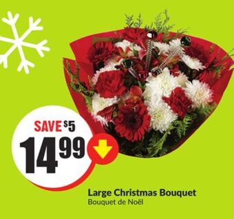 FreshCo Large christmas bouquet offer