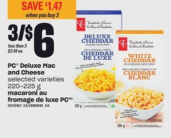 Valu-mart Macaroni au fromage de luxe pc, 220-225 g offer