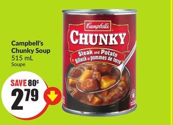 FreshCo Campbell's chunky soup 515 ml offer