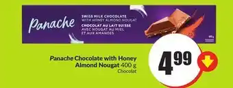 FreshCo Panache chocolate with honey almond nougat 400 g offer