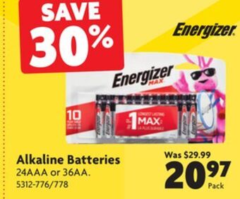 Home Hardware Alkaline batteries offer