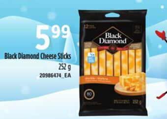 Zehrs Markets Black diamond cheese sticks, 252 g offer