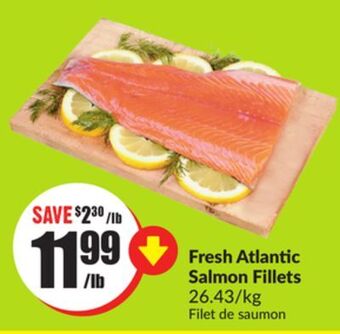 Chalo FreshCo Fresh atlantic salmon fillets 26.43/kg offer