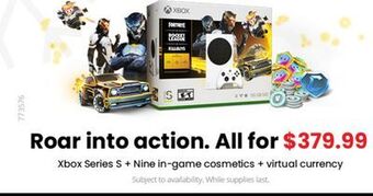 GameStop Xbox series s – gilded hunter bundle offer