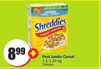 Post jumbo cereal 1.1-1.24 kg