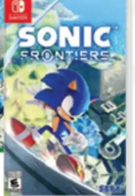 GameStop Nintendo switch sonic frontiers offer