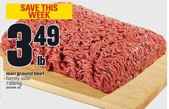 Zehrs Markets Lean ground beef offer