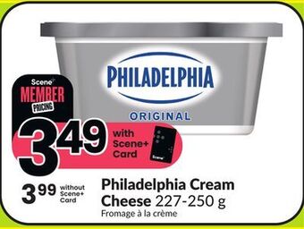 Chalo FreshCo Philadelphia cream cheese 227-250 g offer