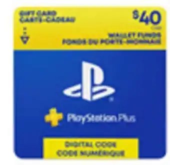 GameStop Ps4 playstation plus wallet funds $40 offer