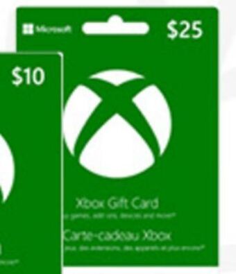 GameStop Xbox digital gift card $25 by microsoft xbox one offer