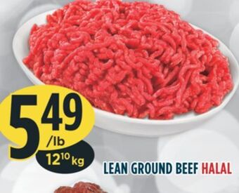 Marché Adonis Lean ground beef halal offer