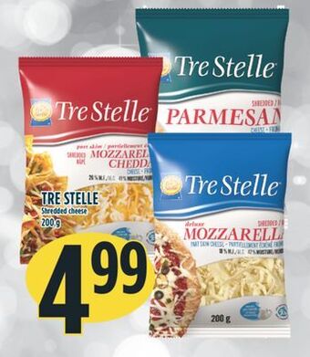 Marché Adonis Tre stelle shredded cheese offer