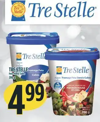Marché Adonis Tre stelle feta cheese cubes offer