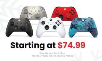 GameStop Xbox wireless controllers offer