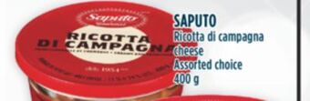 Marché Adonis Saputo ricotta di campagna cheese offer