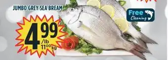 Marché Adonis Jumbo grey sea bream offer