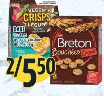 Marché Adonis Dare crackers offer