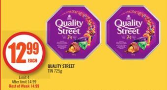 Shoppers Drug Mart Quality street offer