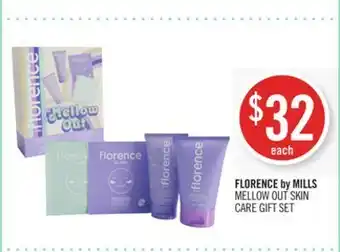Shoppers Drug Mart Florence by mills mellow out skin care gift set offer