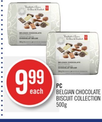 Shoppers Drug Mart Pc belgian chocolate biscuit collection offer