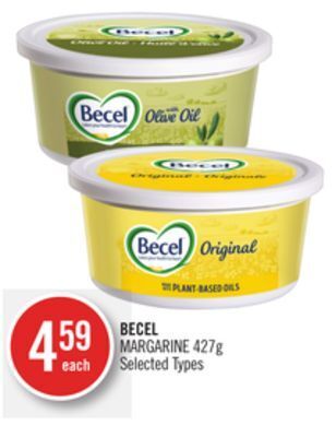 Shoppers Drug Mart Becel margarine offer