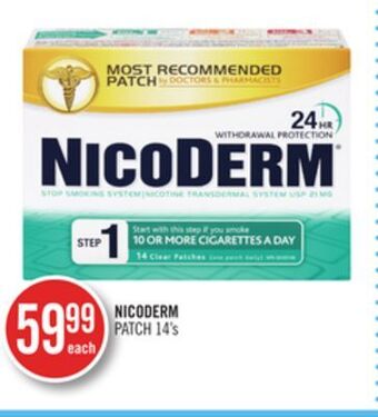 Shoppers Drug Mart Nicoderm patch offer