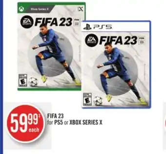 Shoppers Drug Mart Fifa 23 for ps5 or xbox series x offer