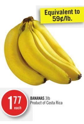 Shoppers Drug Mart Bananas offer
