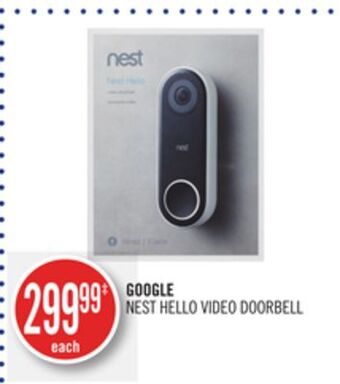Shoppers Drug Mart Google nest hello video doorbell offer