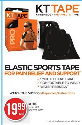 Shoppers Drug Mart Kt tape offer