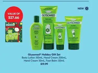 Shoppers Drug Mart Glysomed® holiday gift set offer