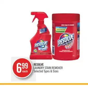 Shoppers Drug Mart Resolve laundry stain remover offer