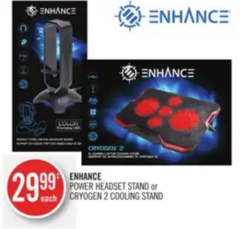 Shoppers Drug Mart Enhance power headset stand or cryogen 2 cooling stand offer