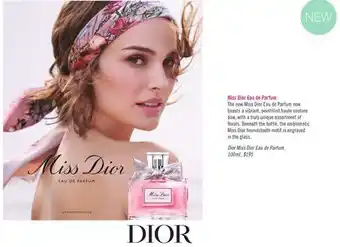 Shoppers Drug Mart Dior miss dior eau de parfum offer