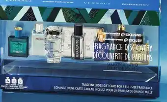 Shoppers Drug Mart Fragrance discovery collection deluxe for him offer