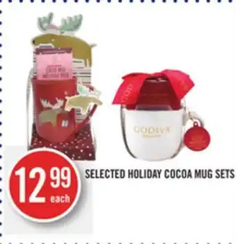 Shoppers Drug Mart Selected holiday cocoa mug sets offer